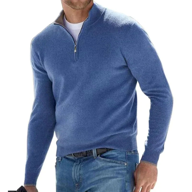 Jules - Pull homme à demi-zip