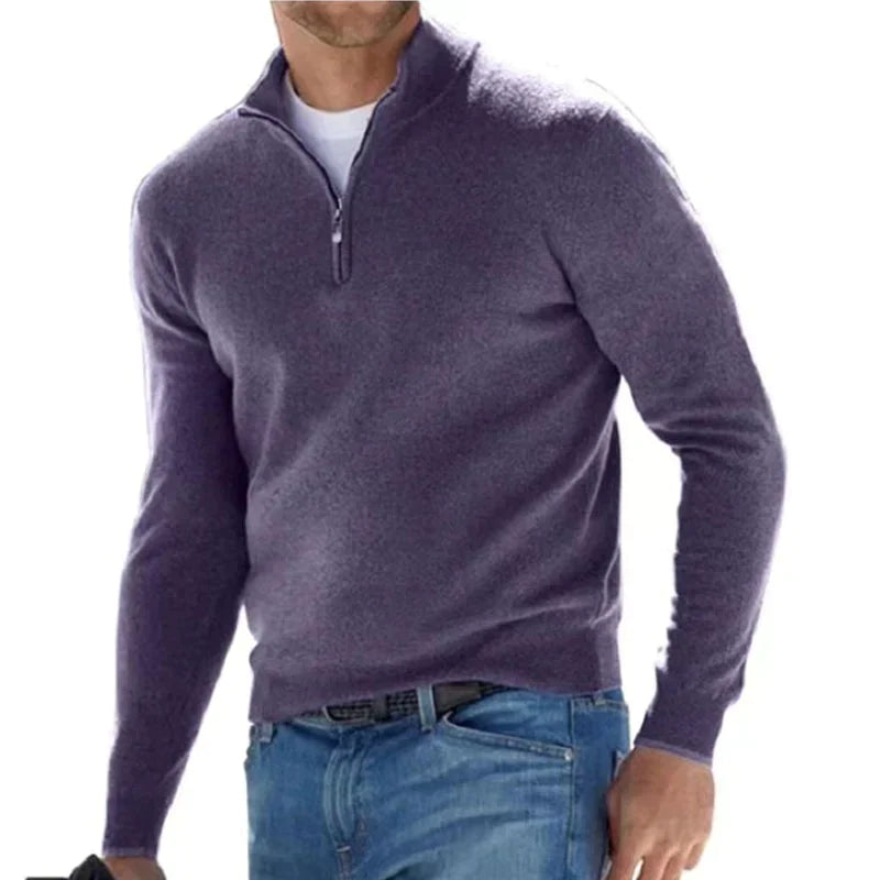 Jules - Pull homme à demi-zip
