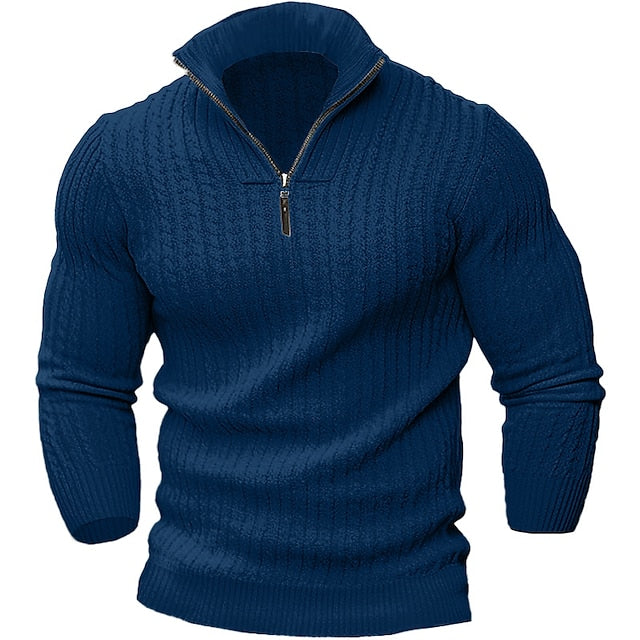 Jules - Pull à demi-zip homme