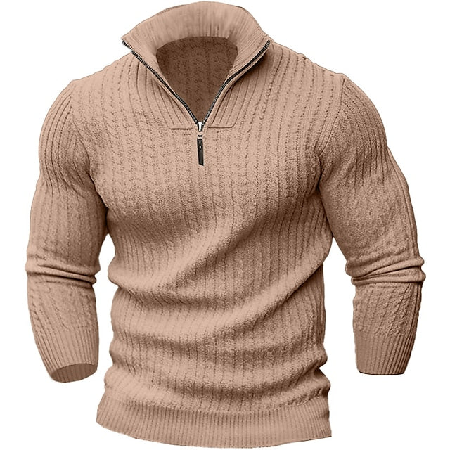 Jules - Pull à demi-zip homme
