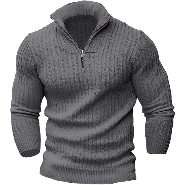 Jules - Pull à demi-zip homme