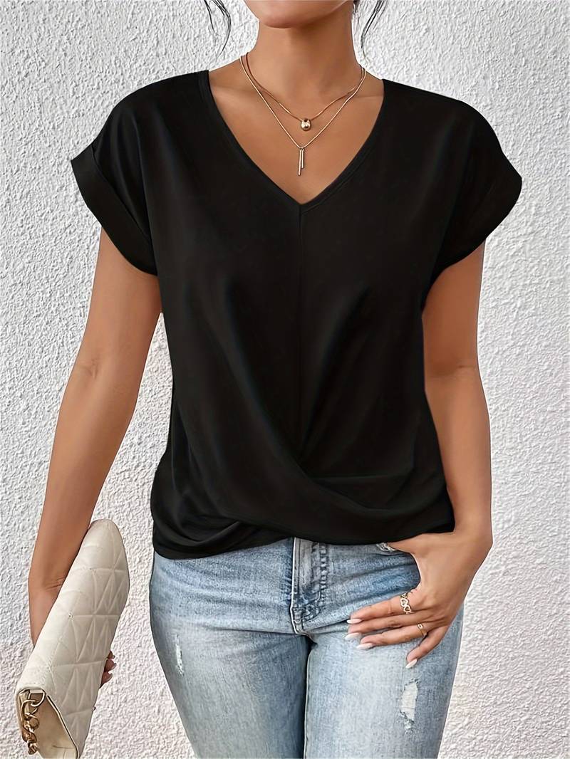 Zara - Top Femme Fluide Élégant
