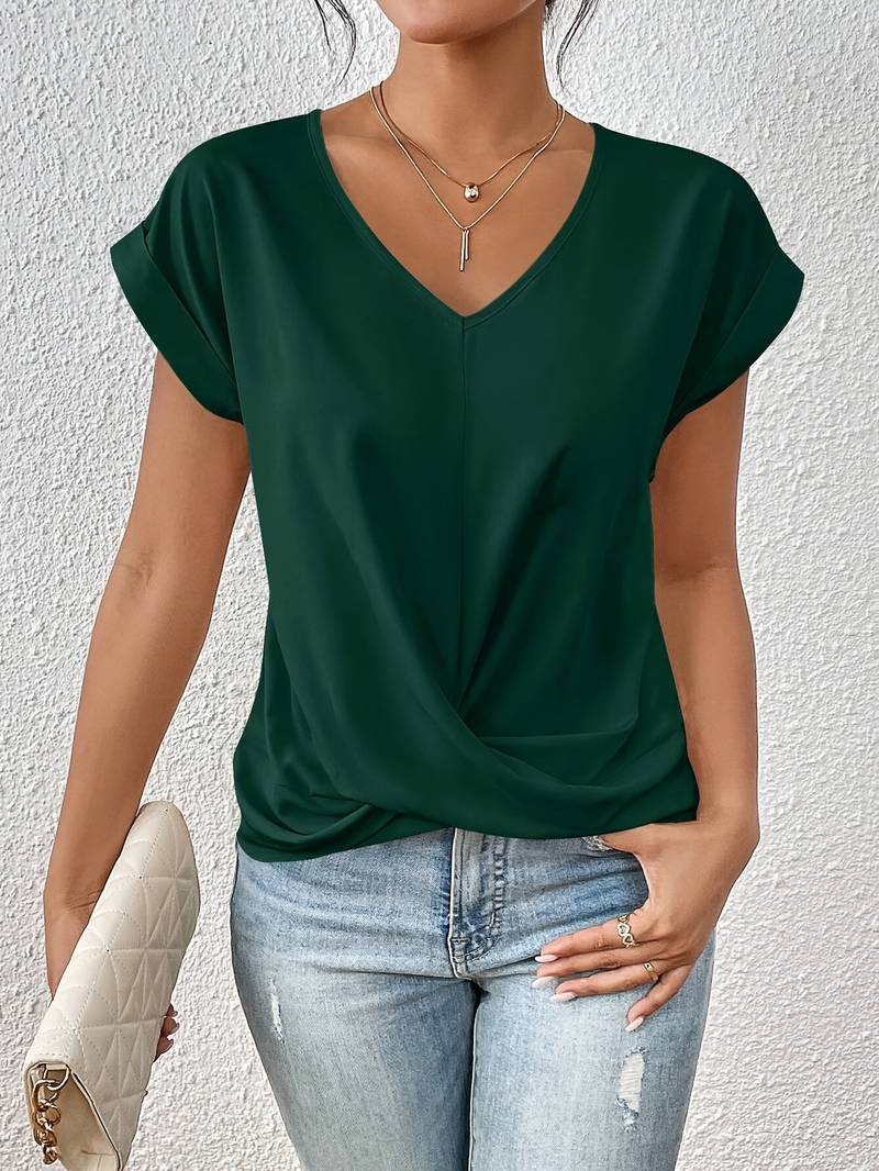 Zara - Top Femme Fluide Élégant