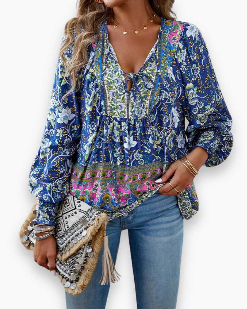 Top fleuri léger femme | Haut d'été 3