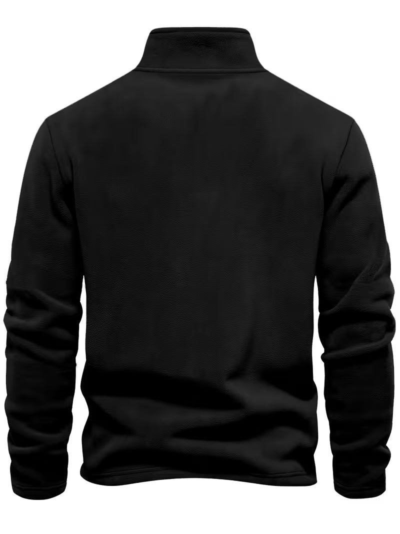 Marc - Pull Intemporel Col Montant Zippé