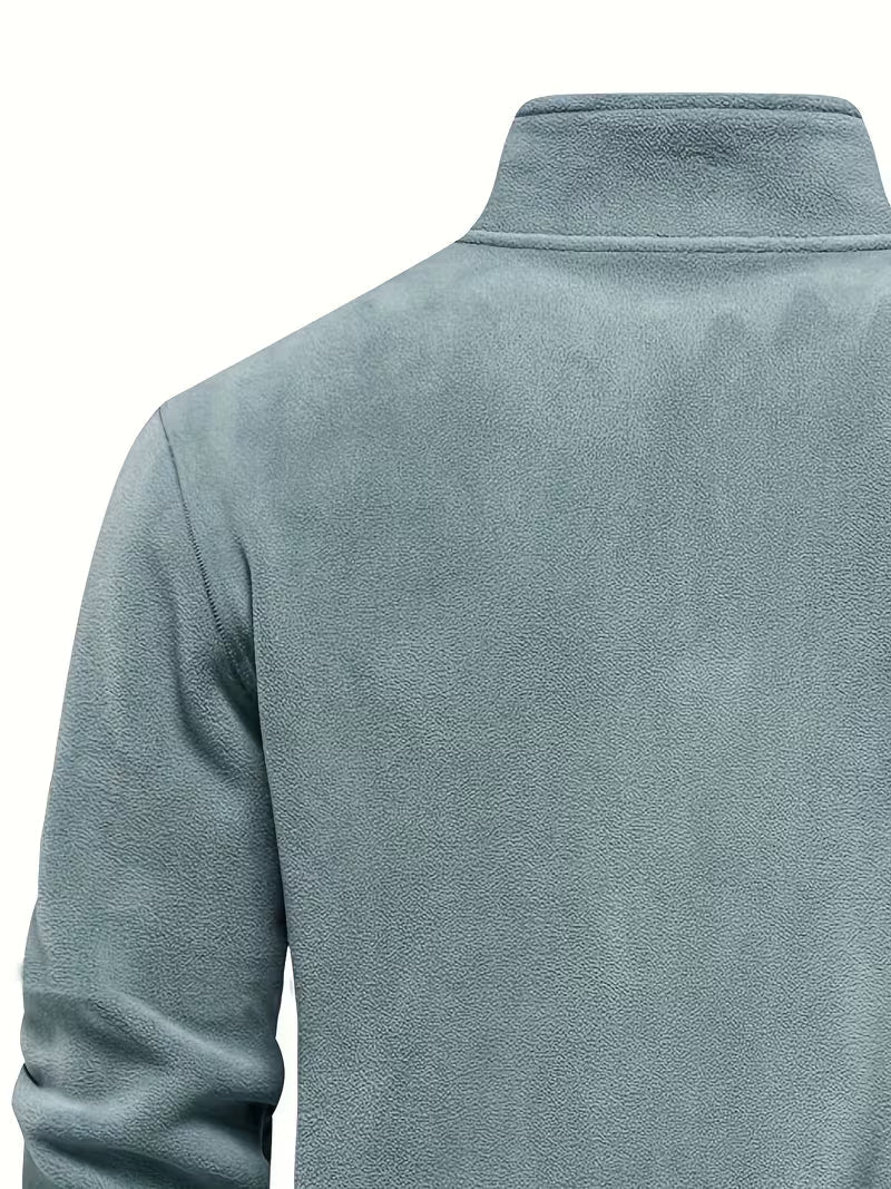 Marc - Pull Intemporel Col Montant Zippé