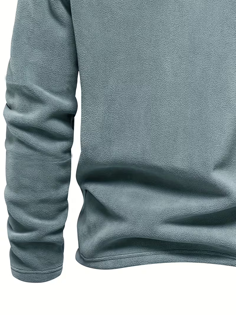 Marc - Pull Intemporel Col Montant Zippé