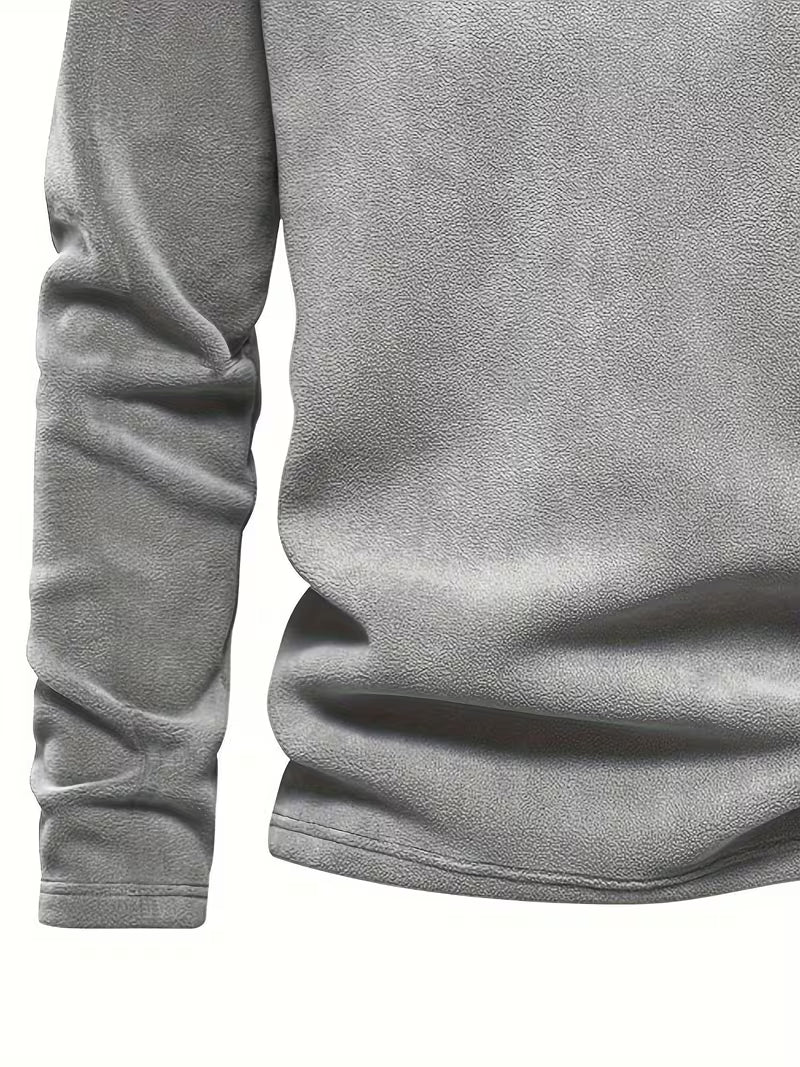 Marc - Pull Intemporel Col Montant Zippé