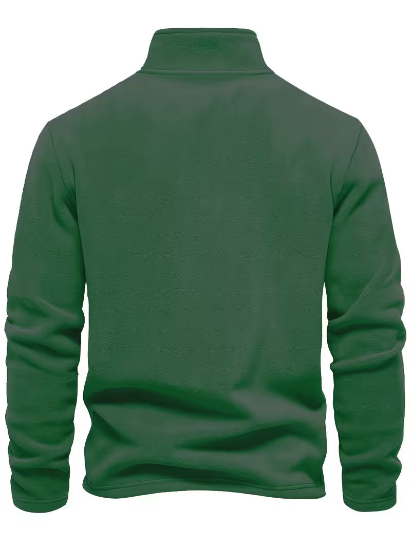 Marc - Pull Intemporel Col Montant Zippé