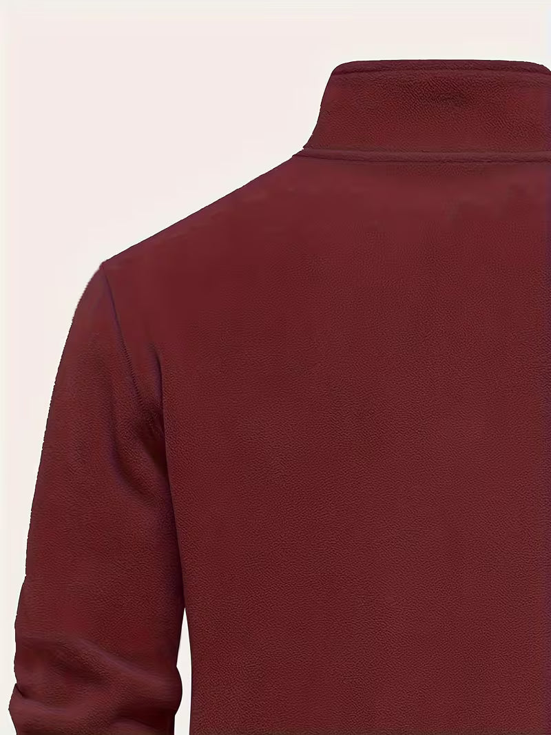 Marc - Pull Intemporel Col Montant Zippé