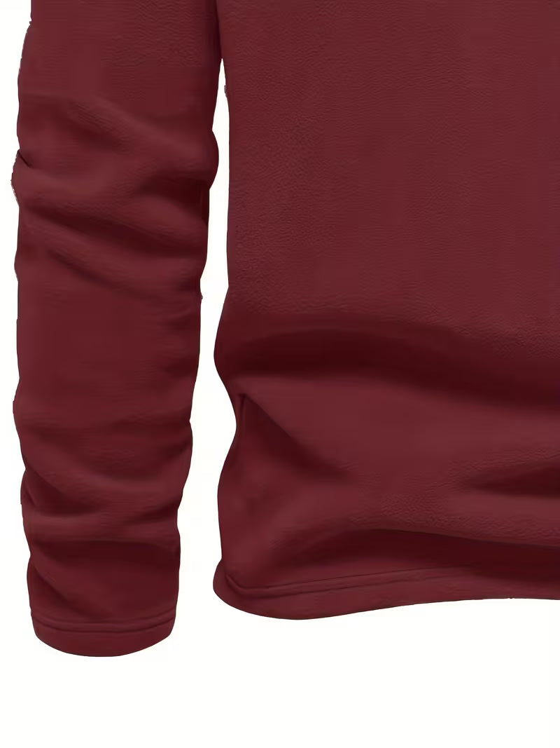 Marc - Pull Intemporel Col Montant Zippé