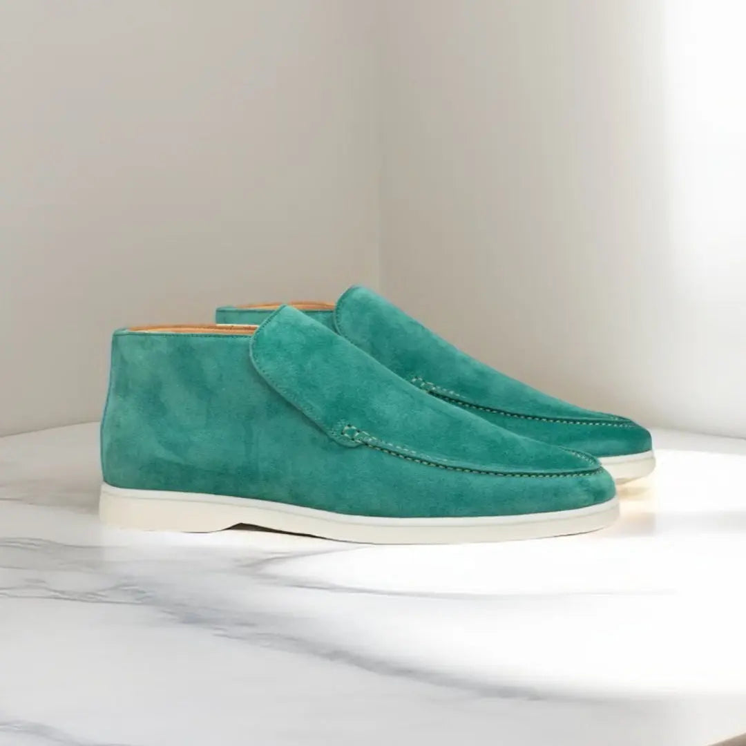 Jules - Mocassins élégants en daim homme