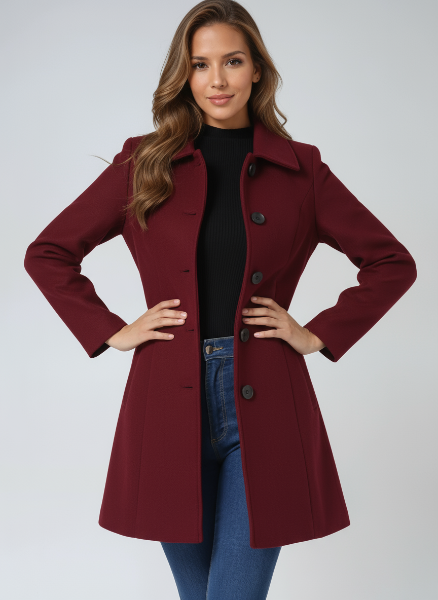 Clara – Trench d’hiver femme élégant
