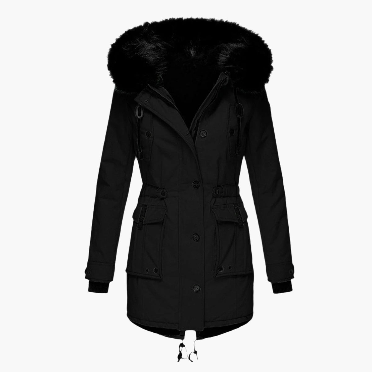 Chloé - Parka Élégante Longue à Capuche