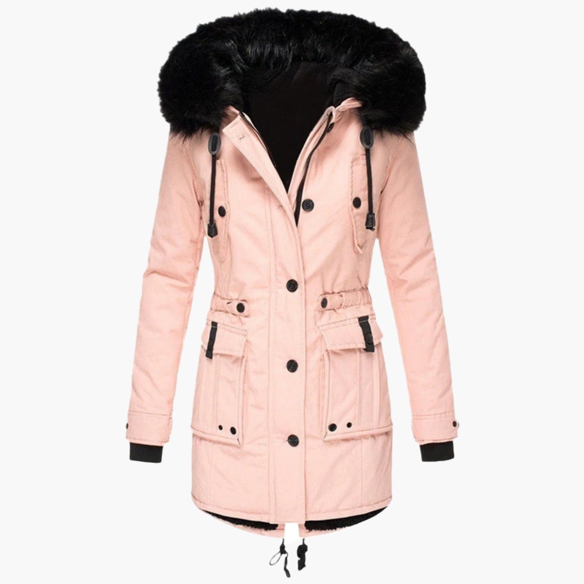 Chloé - Parka Élégante Longue à Capuche