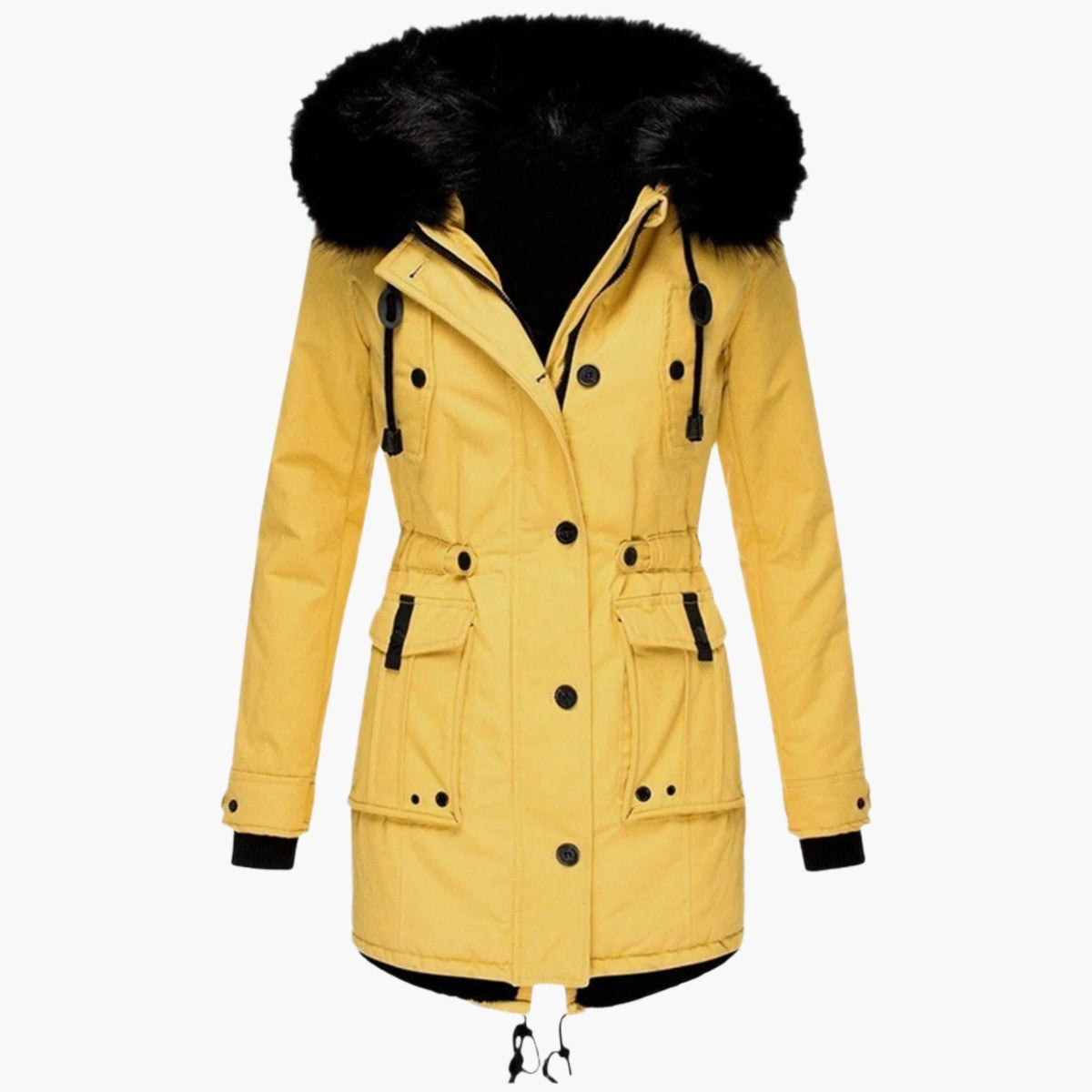 Chloé - Parka Élégante Longue à Capuche