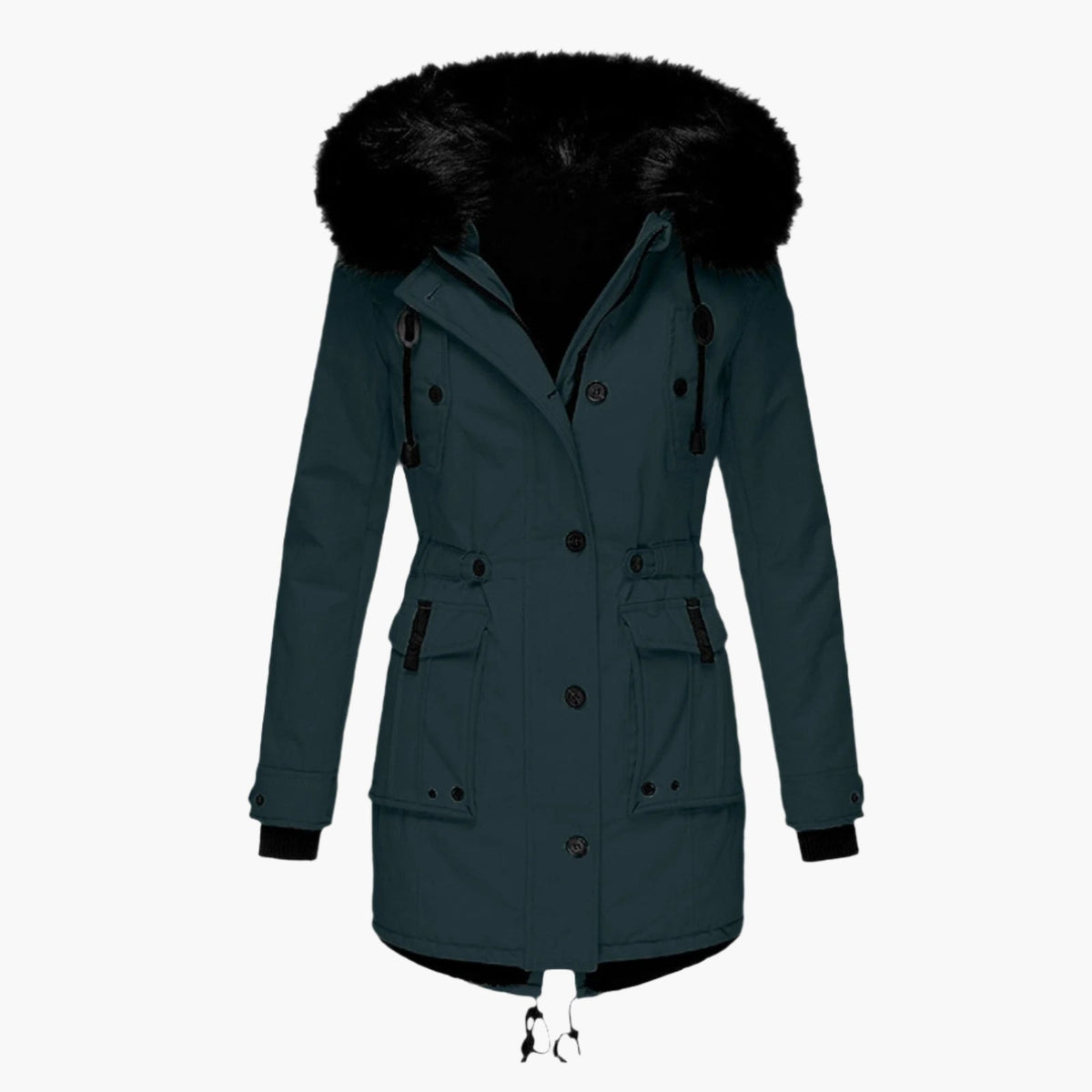 Chloé - Parka Élégante Longue à Capuche