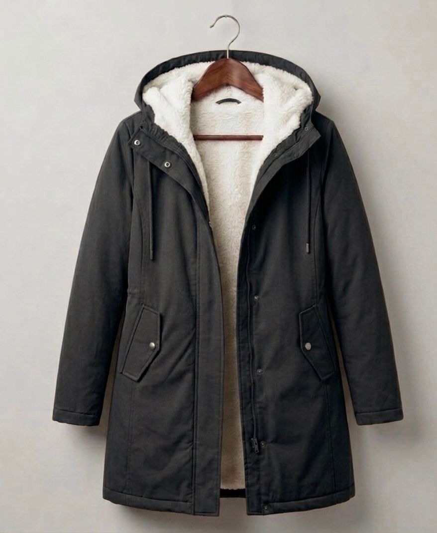 Michèle | Parka Élégante Chaude Doublée Polaire