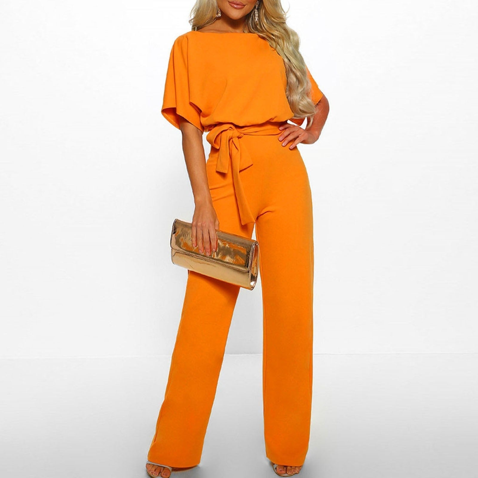Élodie - Pantalon ample taille haute - Confort maximal - Femme