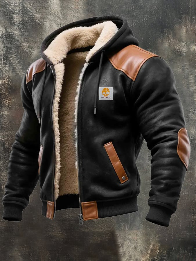 Quentin – Veste homme vintage en daim