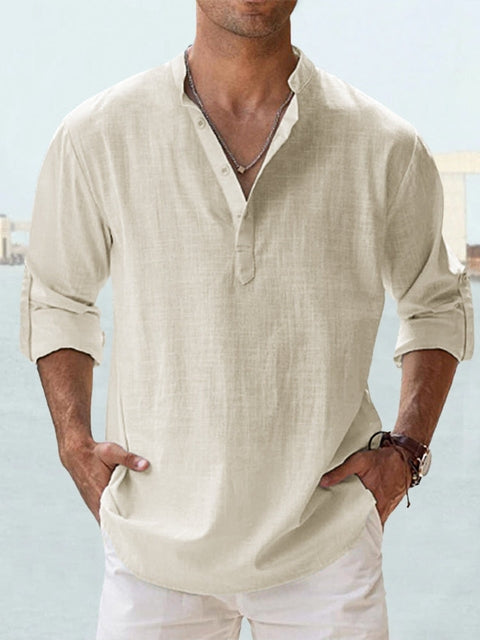 Philippe - Chemise Lin Fluide