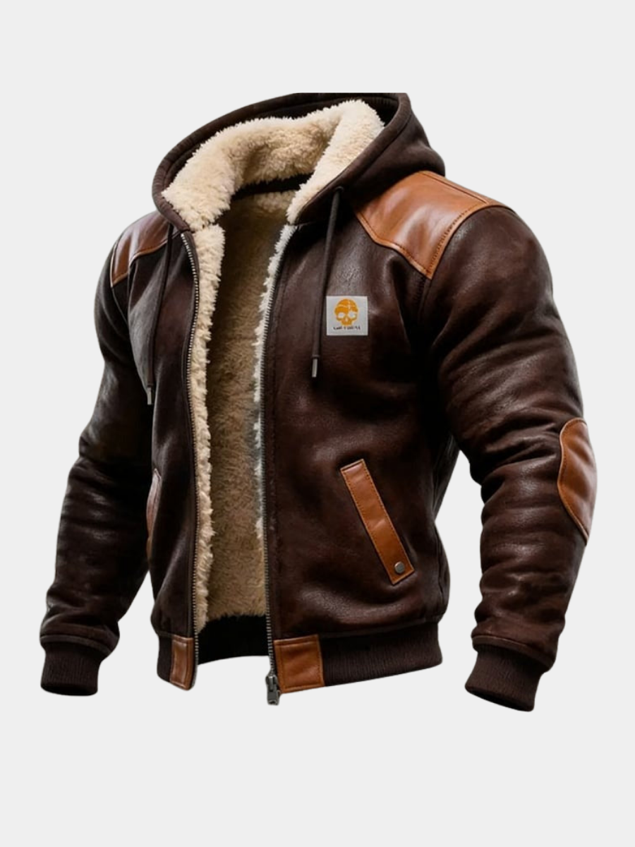 Quentin – Veste homme vintage en daim