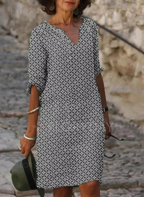 Sandrine - Robe Fluide D'Été