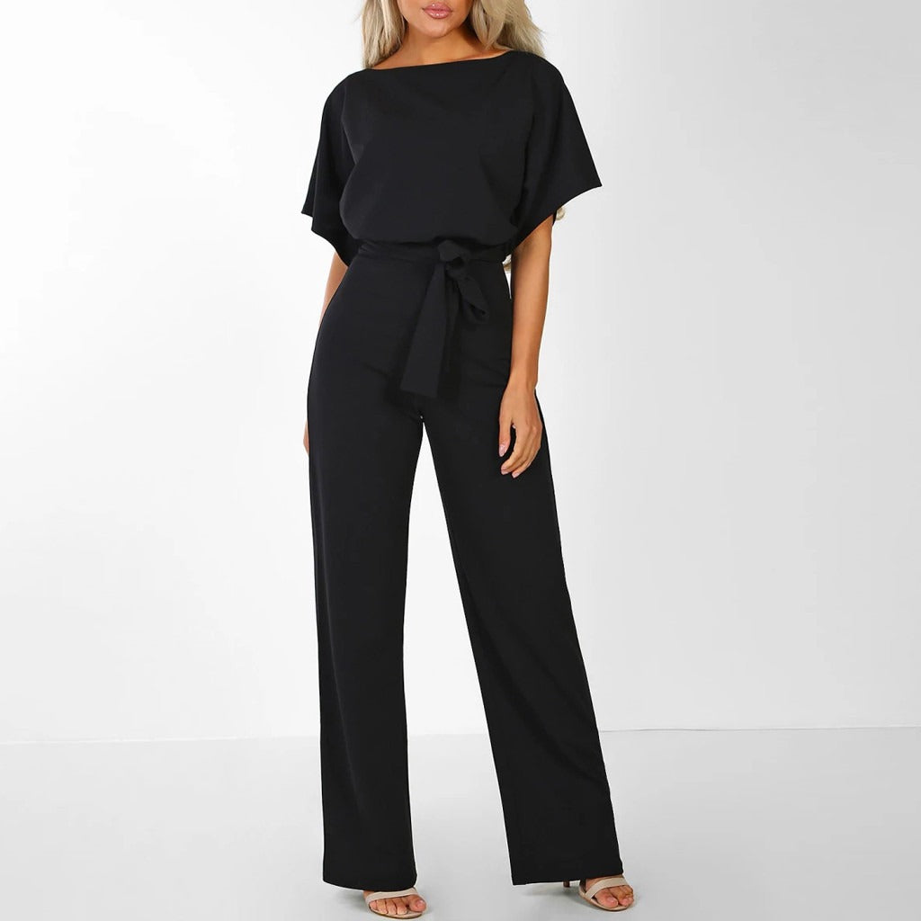 Élodie - Pantalon ample taille haute - Confort maximal - Femme