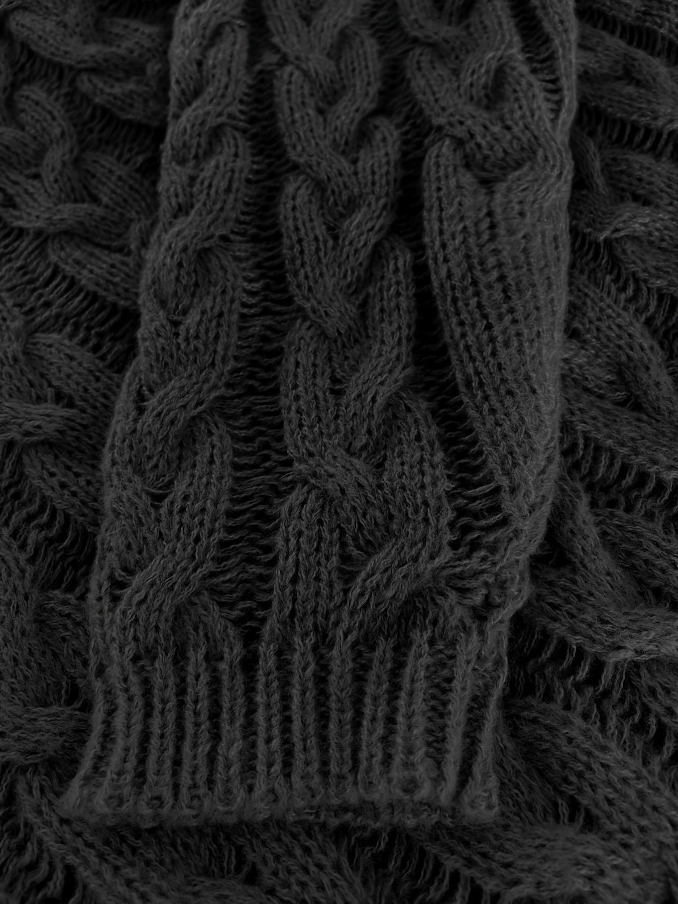 Sylvie - Pull Élégant Grosse Maille Col V