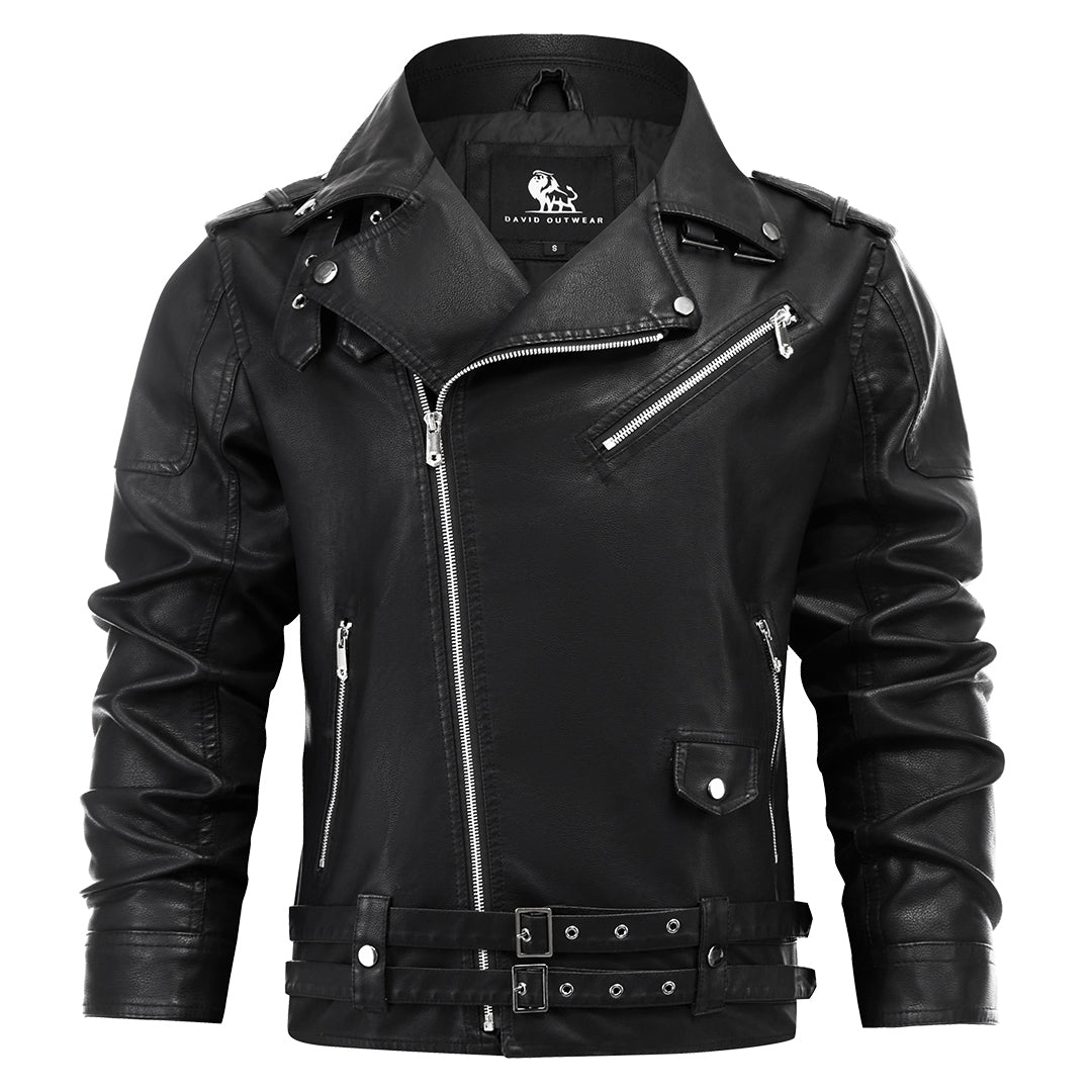 Sébastien - Veste Élégante Perfecto Zippée
