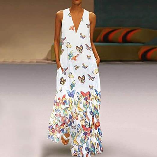 Marine - Robe Maxi Bohème