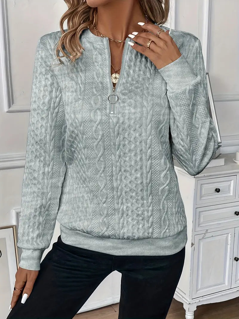 Alice - Pull Tricoté Élégant Femme