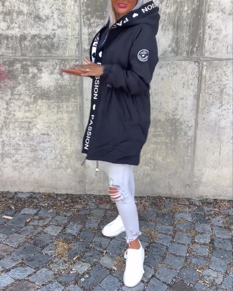 Élodie | Parka Chic Cintrée Longue