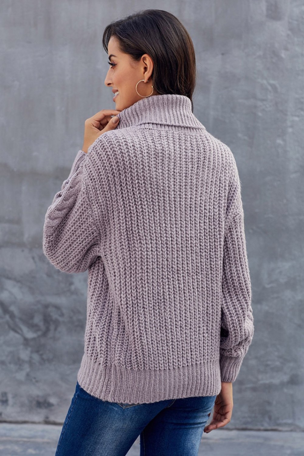 Céleste - Pull Oversize Femme Maille Torsadée - Tendance