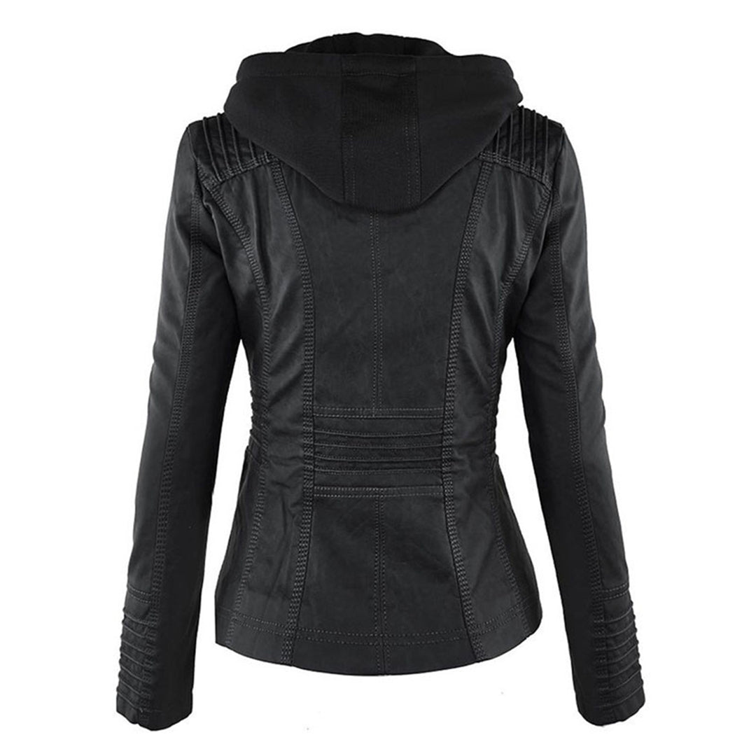 Nathalie - Veste Chic Simili Cuir