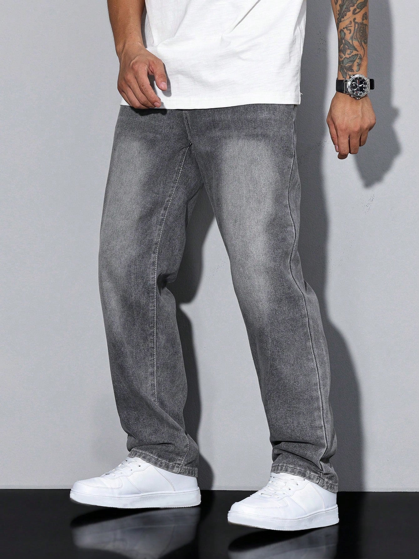 Alejandro - Jean Baggy Confortable Homme