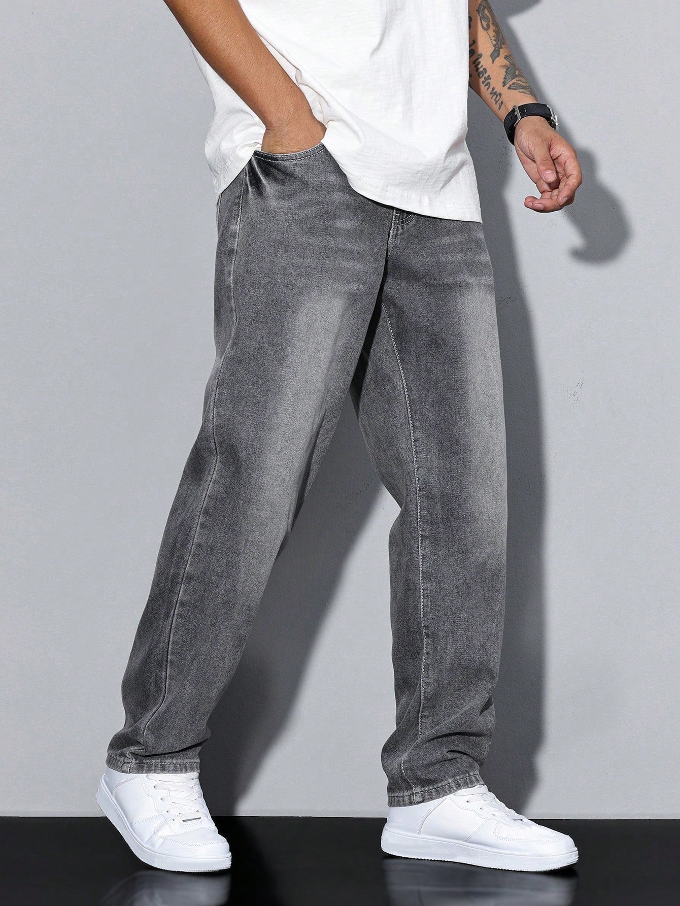 Alejandro - Jean Baggy Confortable Homme