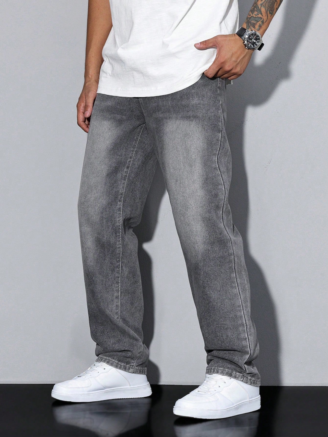 Alejandro - Jean Baggy Confortable Homme