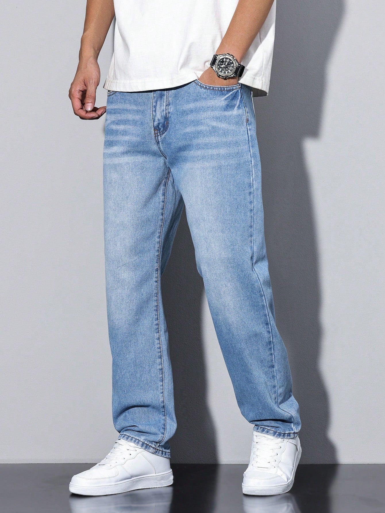 Alejandro - Jean Baggy Confortable Homme