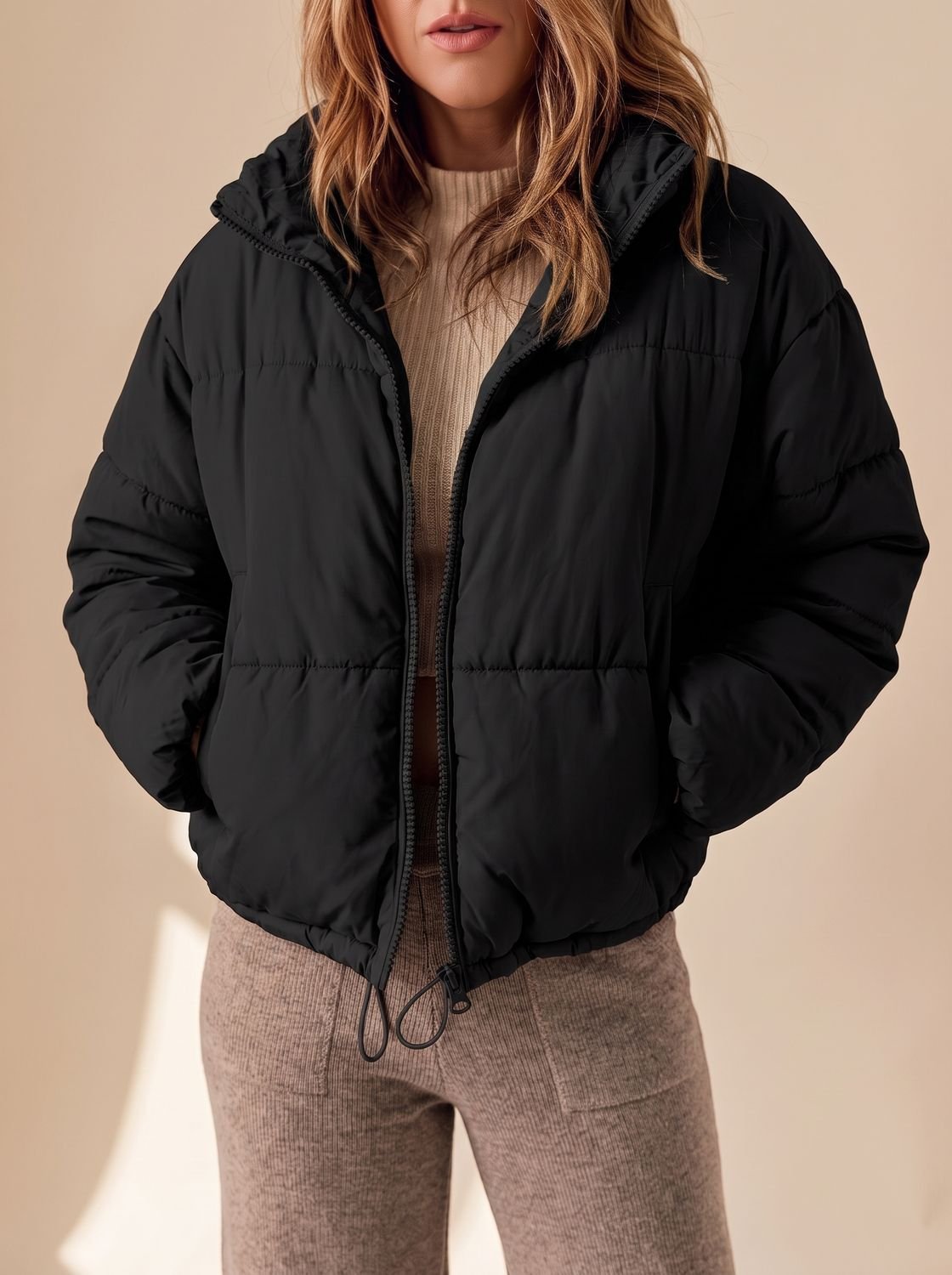 Camille - Doudoune Chic Oversize Courte
