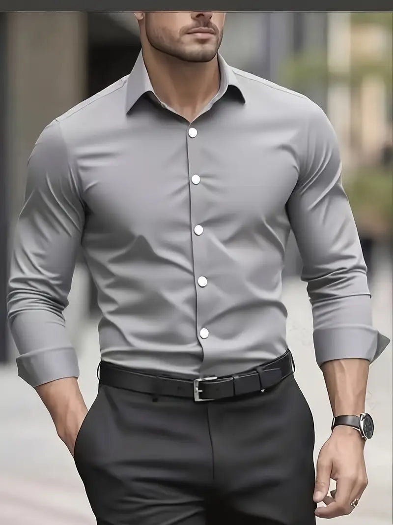 Hugo - Chemise Respirante Manches Longues Homme