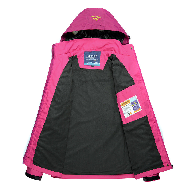 Eleonora - Imperméable Chic Capuche Zippé