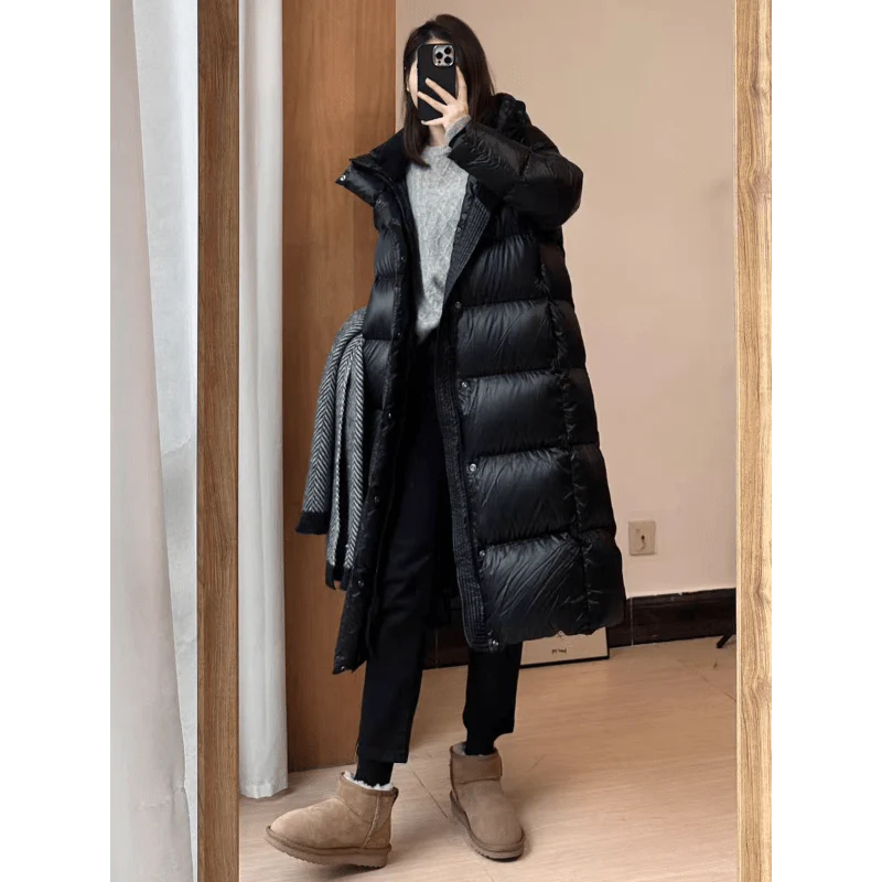 Sophie - Doudoune Chic Longue à Capuche
