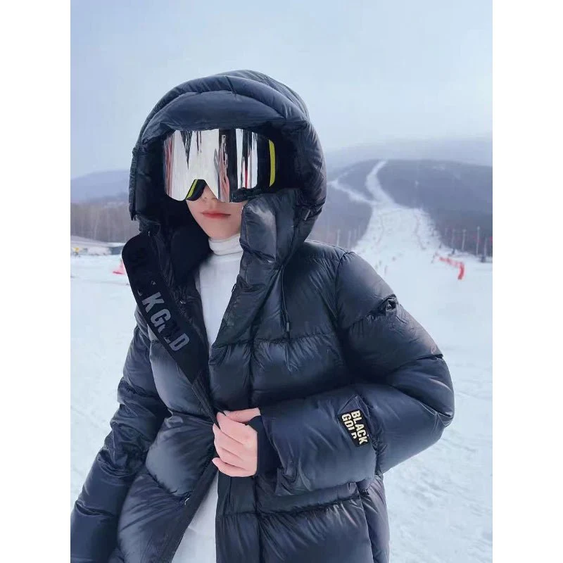 Sophie - Doudoune Chic Longue à Capuche