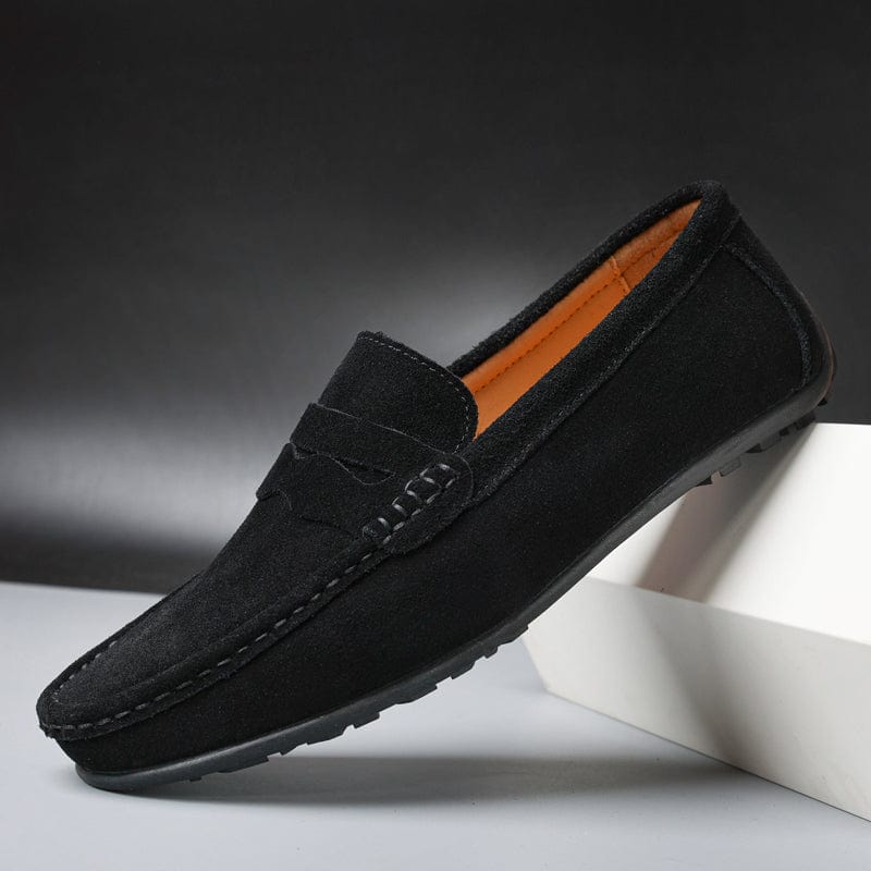 Julien - Mocassins Daim Raffinés Homme