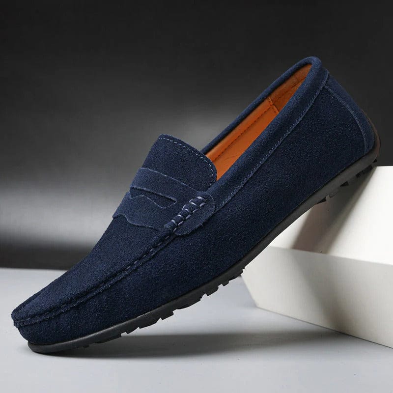 Julien - Mocassins Daim Raffinés Homme