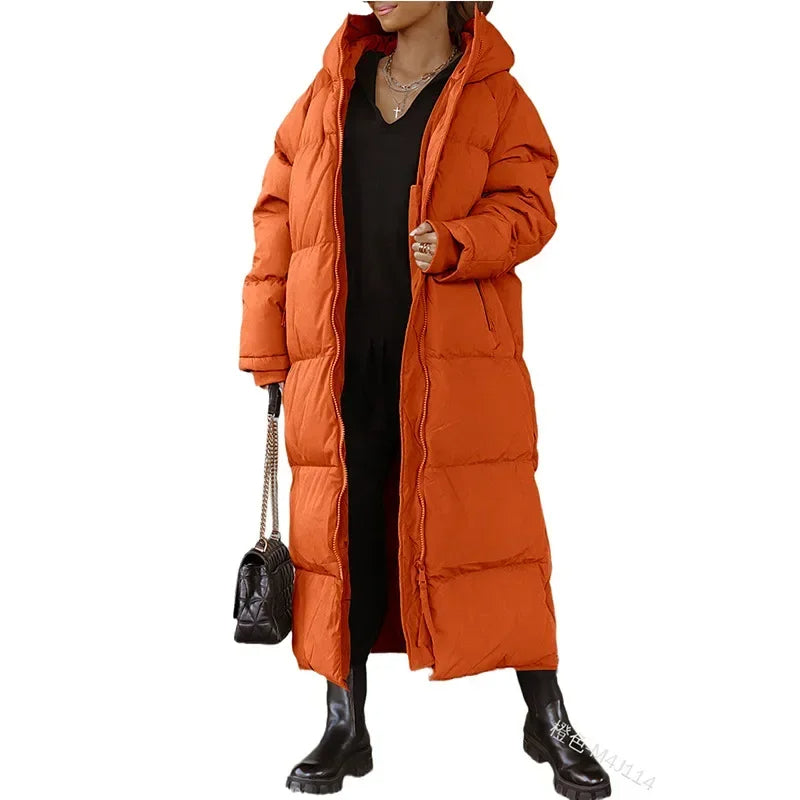 Amélie - Doudoune Chic Oversize à Capuche