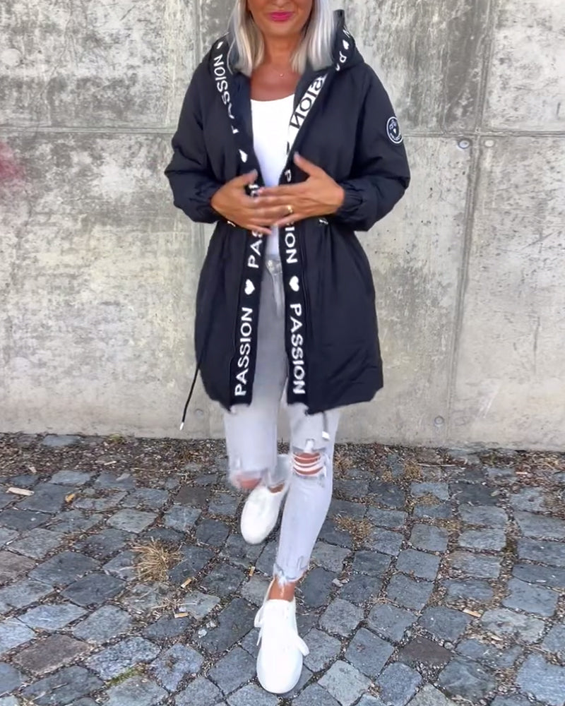 Élodie | Parka Chic Cintrée Longue
