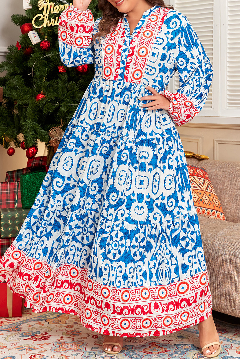 Coralie - Robe grande taille - Blocs de couleurs, Style vintage, Femme
