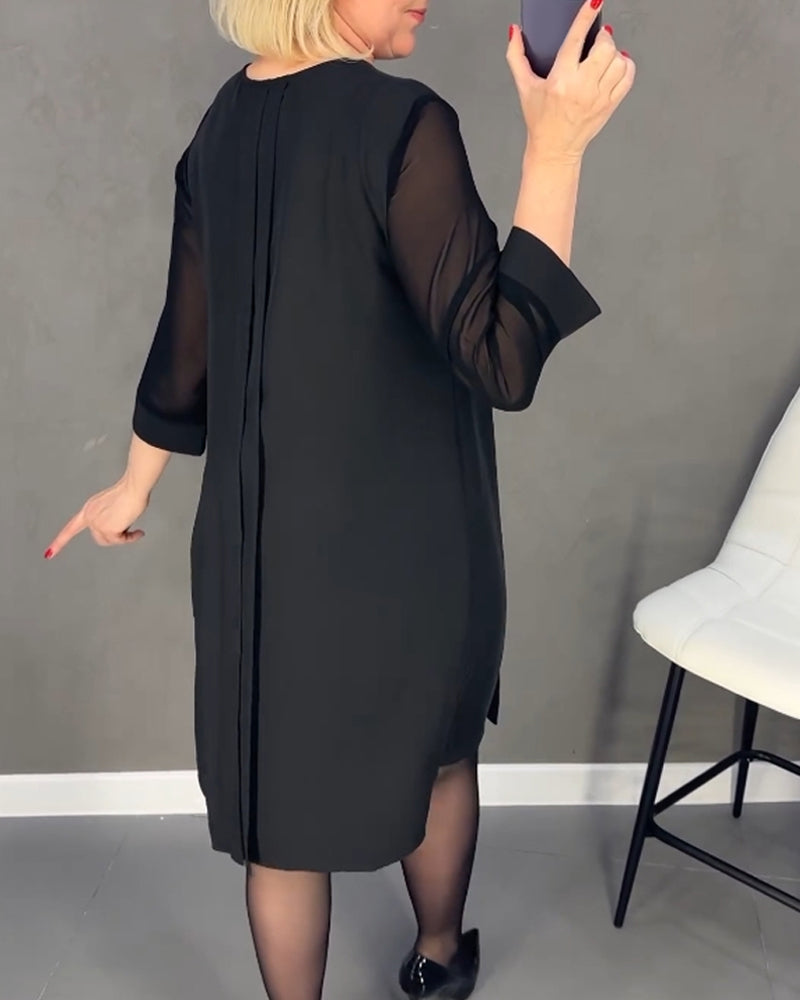 Valentine - Robe en denim - Moderne, Tendance - Femme